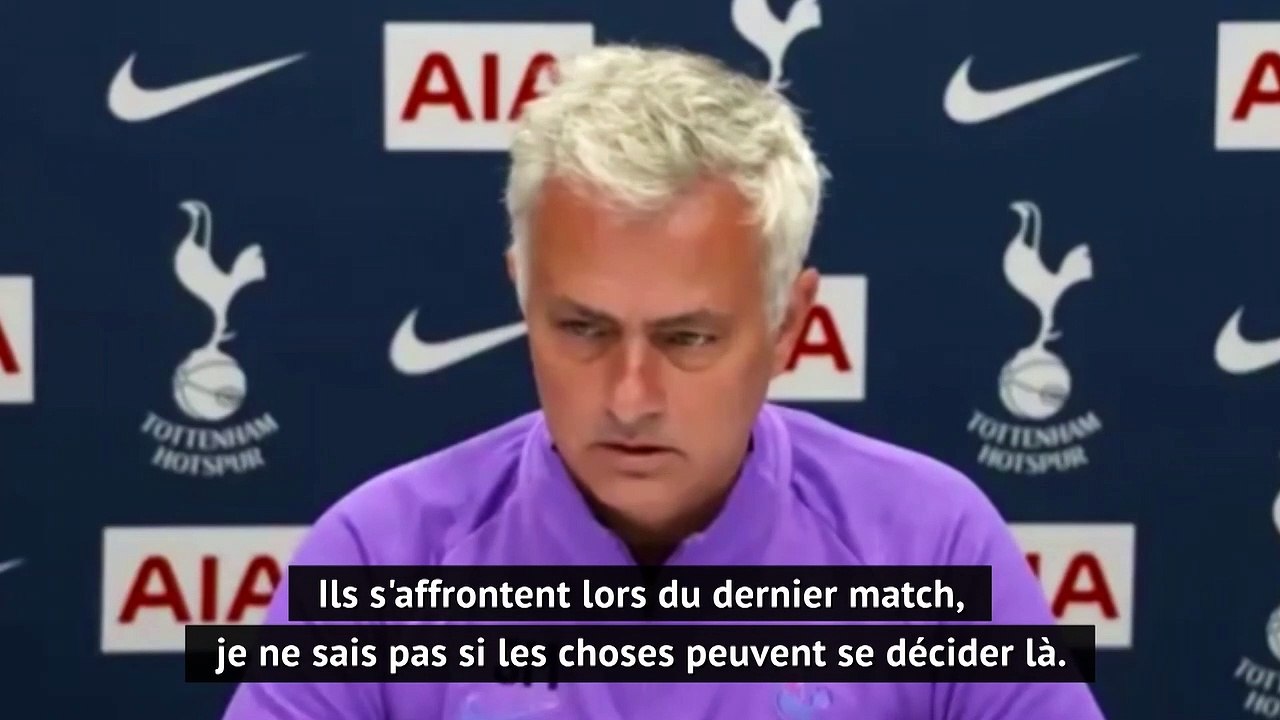 37e j. - Mourinho pour rendre service à Manchester United : "Je ne pense pas à leur duel avec Leicester"