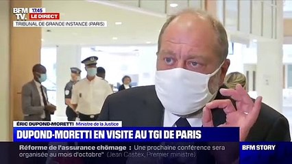 Descargar video: Éric Dupond-Moretti en appelle à la Constitution pour défendre la nomination de Gérald Darmanin comme ministre de l'Intérieur