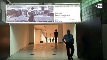 "Moscú. El gran vacío", 45 fotografías de la ciudad durante la pandemia