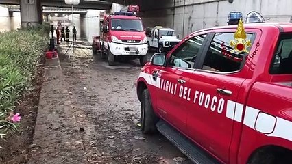 Palermo - Sottopasso allagato, nessuna vittima (17.07.20)