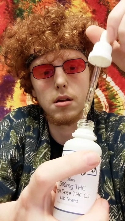 Man vs 1500 mg of THC
