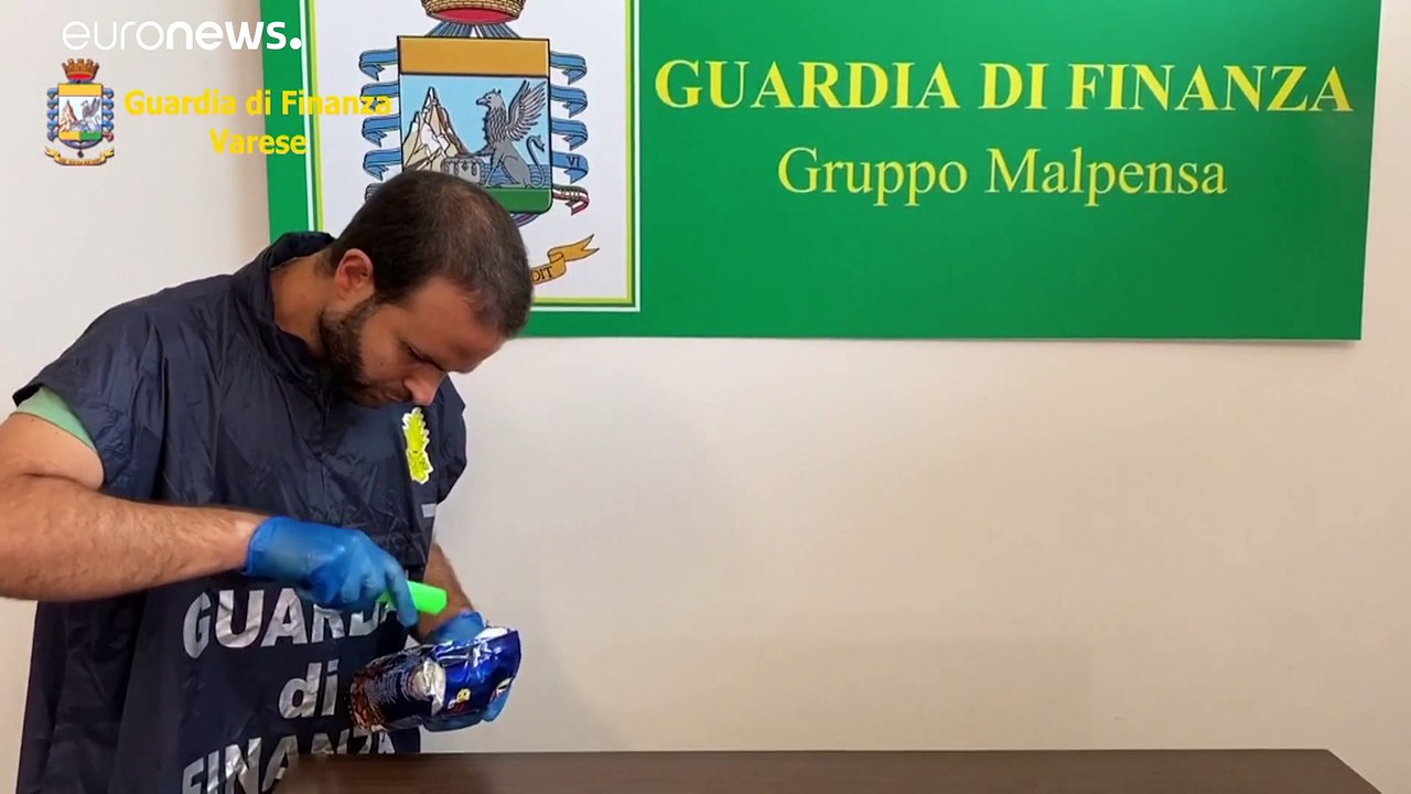 Kokain in kaffeebohnen - in malpensa aufgeflogen