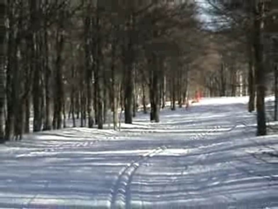 le ski c'est fatigant...