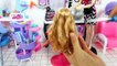 Barbie Doll Hair Salon - Cinderella Barbie Hair Cut Hair Washباربي صالون الشعرBarbie Salão de Beleza