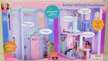 Barbie doll Talking Town House Unboxing الجديد باربي بيت الدمية Nova Casa de boneca Barbie