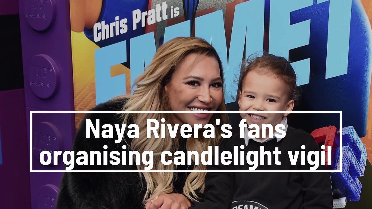 A touching tribute: Naya Rivera's fans organising candlelight vigil