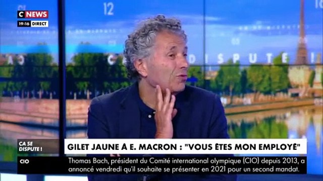 Gilles-William Goldnadel à propos de la rencontre entre E. Macron et un Gilet jaune aux Tuileries