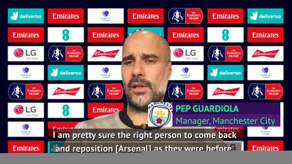 Arteta can make Arsenal contenders again - Guardiola