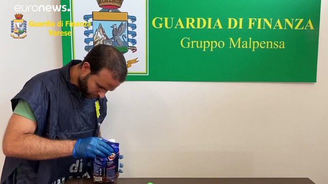 Италия: кокаин под видом кофе