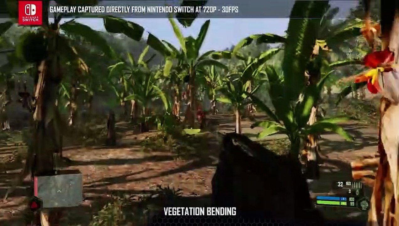 Crysis Remastered : Trailer de Gameplay sur Nintendo Switch