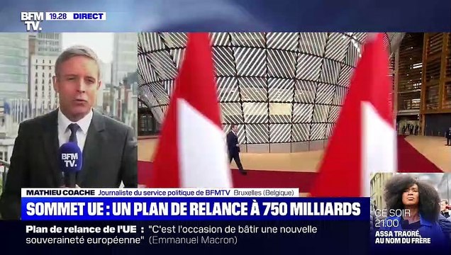 Conseil européen: les négociations se poursuivent autour du plan de relance de l'Union Européenne