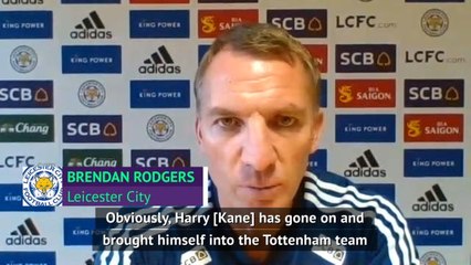 Rodgers marvels at 'world class' Harry Kane