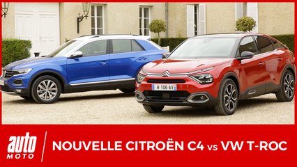 Nouvelle Citroën C4 vs Volkswagen T-Roc : 1er match