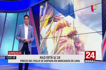Surquillo: precio del kilo del pollo se dispara y llega hasta S/.10