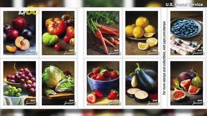 Postal Service Releases Forever Stamps Saluting Fruits & Vegetables!