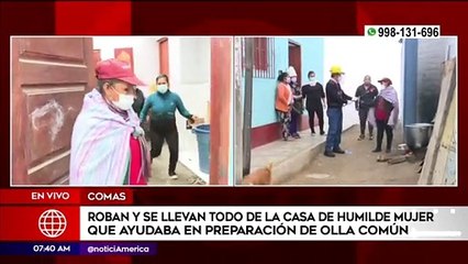 Primera Edición: Vecinos tomarán medidas drásticas por constantes robos en Comas