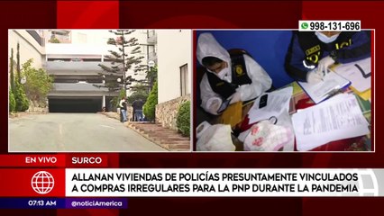 Primera Edición: General Petit Maesquita es investigado por direccionar adquisiciones de compras PNP