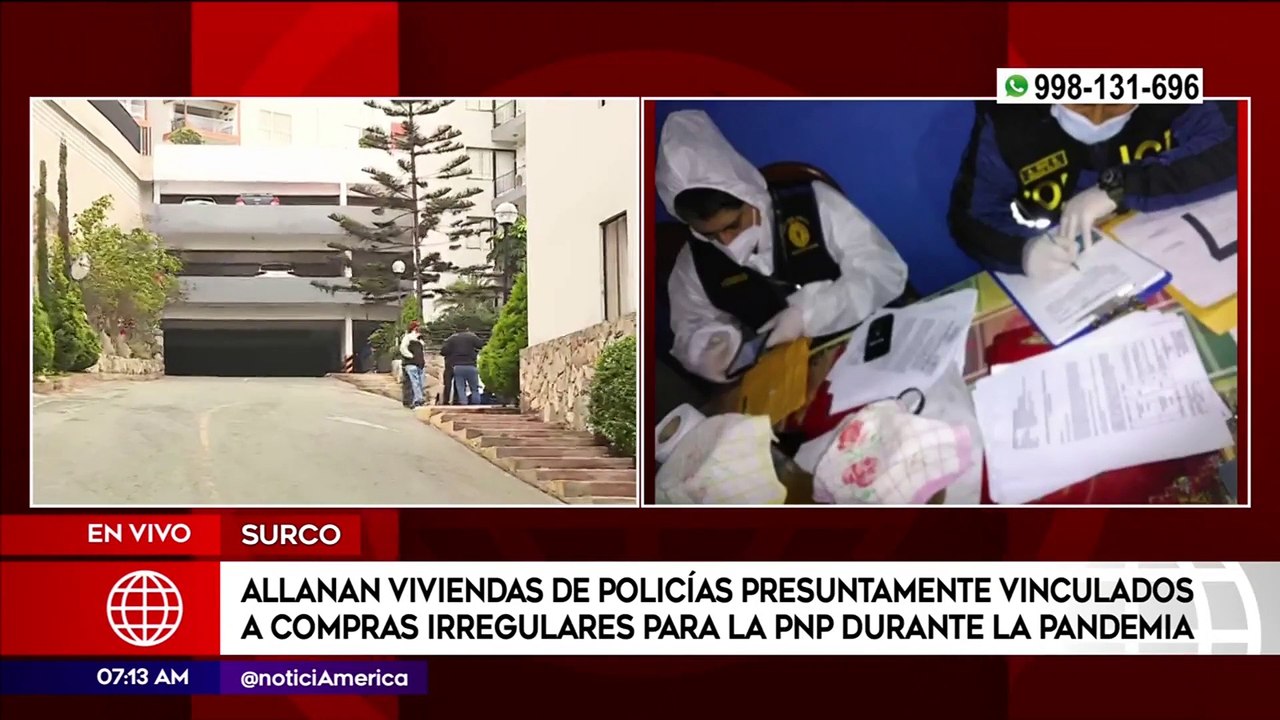 Primera Edición: General Petit Maesquita es investigado por direccionar adquisiciones de compras PNP
