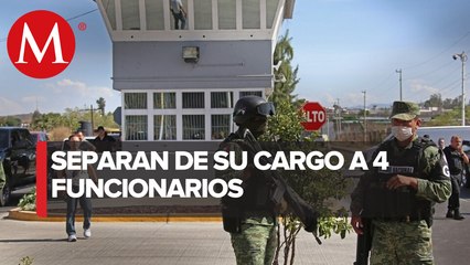 Hay cuatro funcionarios suspendidos por riña en Puente Grande