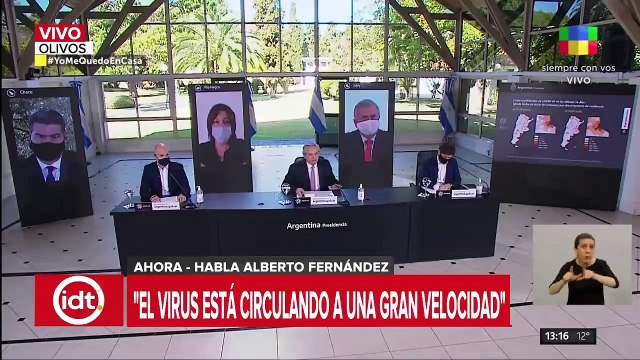 Alberto Fernández: Estamos muy lejos de pensar que la situación está superada