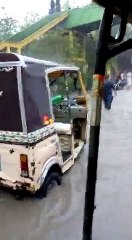 Shahe e Faisal after heavy rain in Karachi