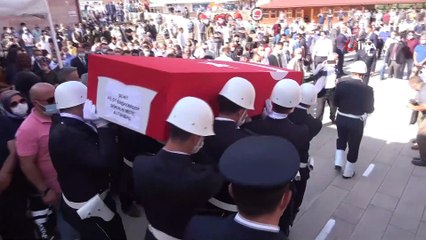 Şehit Pilot Polis Altunbaş son yolculuğuna uğurlanıyor