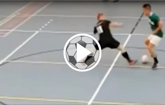 Cuando el fútbol sala te queda chico por tu excesiva calidad