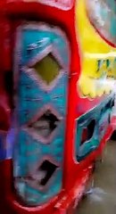 Karachi River after heavy rain