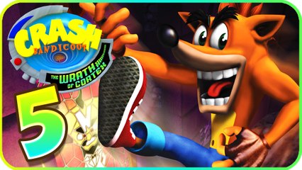 Crash Bandicoot: The Wrath of Cortex Walkthrough Part 5 (GCN, PS2, XBOX)