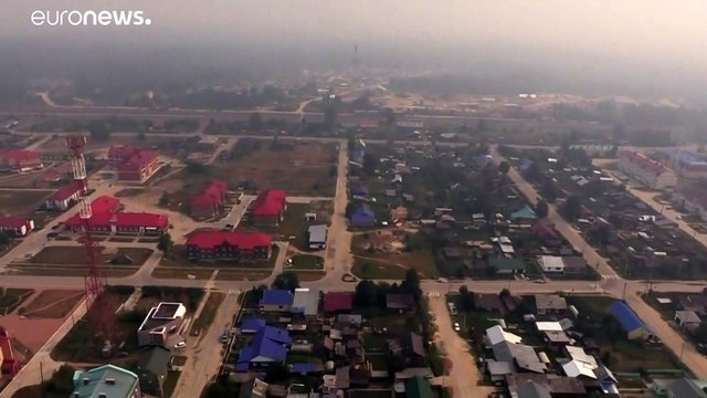 Лесные пожары в Сибири