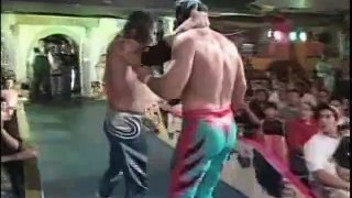 Dos Caras Jr. © vs Hijo del Lizmark for the CMLL World Heavyweight Championship