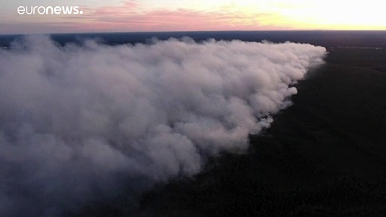 Hitzewelle in Sibirien: Wälder stehen in Flammen