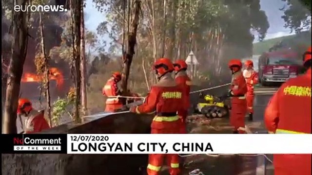 گلچین ویدئوهای هفته؛ از لباس فضانوردان در برزیل تا اثر جدید بنکسی در متروی لندن