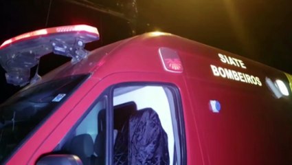 Homem é socorrido após sofrer queda em residência no Santa Felicidade