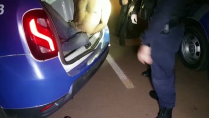 Após perseguição a acusados de furto, GM detém duas pessoas na marginal da PRc-467