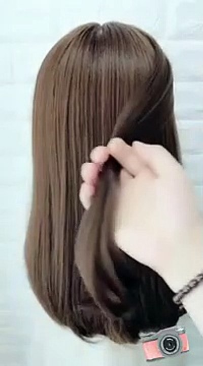 Super Simple Shawl Hairstyle(