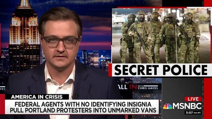 Chris Hayes and Kate Brown