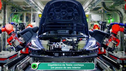 Gigafábrica da Tesla: conheça um pouco do seu interior