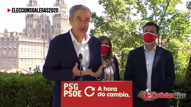 Mitin do PSdeG-PSOE con Jose Luis Rodriguez Zapatero, Eleccions Galegas 2020