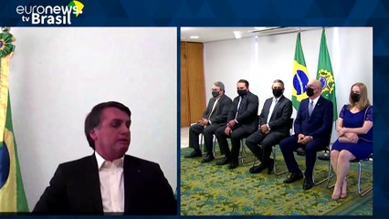 فيديو: بولسونارو يشارك في تنصيب وزير التعليم البرازيلي الجديد عن بعد