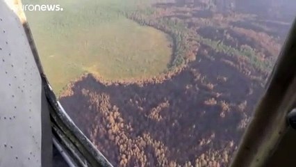Μεγάλες δασικές πυρκαγιές στη Σιβηρία