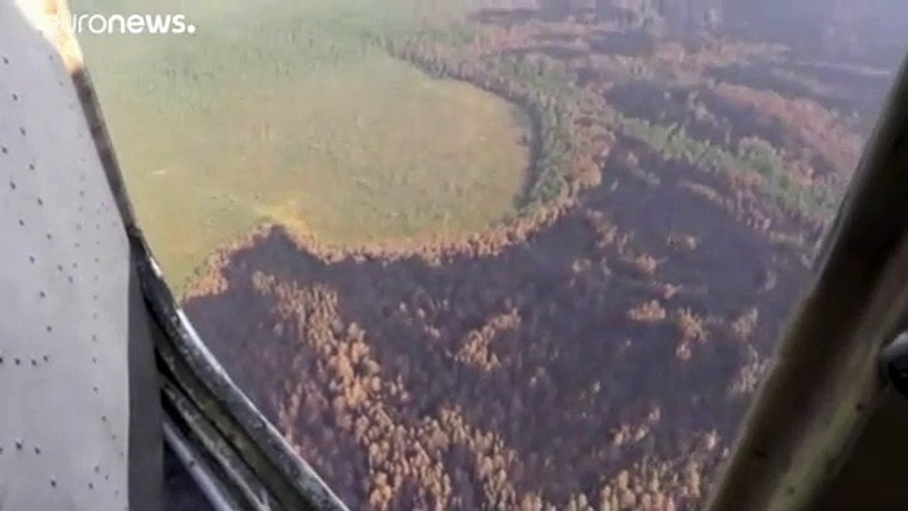 Μεγάλες δασικές πυρκαγιές στη Σιβηρία