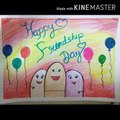 Happy friendship Day Drawing Easy Step by step