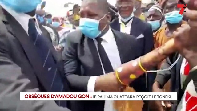 Obsèques d’Amadou Gon Coulibaly : Ibirahima Ouattara reçoit le Tonkpi