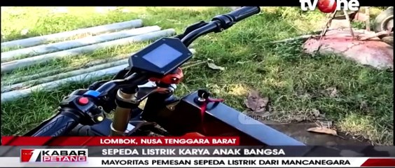 Keren! Sepeda listrik 'Made in Lombok' Tembus Pasar Dunia