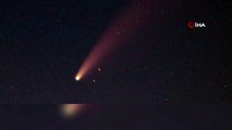 Neowise kuyruklu yıldızı Tekirdağ semalarında görüntülendi