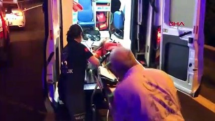 TIR'ın çarptığı minibüsteki 9 kişi yaralandı, şoka giren yolcular gözyaşlarına hakim olamadı