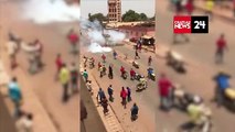 Police contre conducteurs de moto-taxi à Ngaoundéré