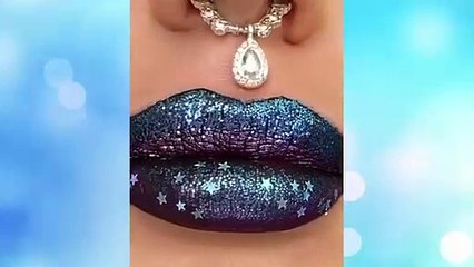 Applying lipstick in easy and wonderful ways and choosing the most beautiful modern colors to look the most beautiful girl 