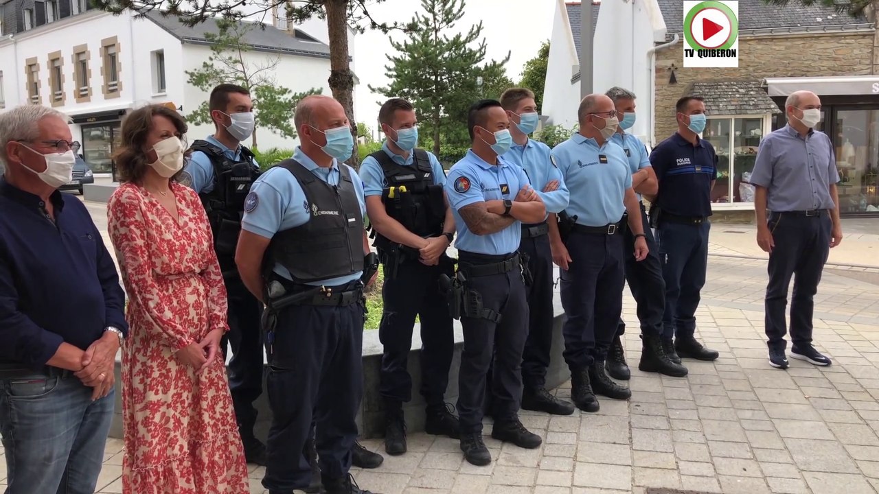 Quiberon  | Renforts de Gendarmerie - TV Quiberon 24/7